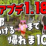 【マイクラ】ヤバすぎる神アプデ後の世界で最新バージョン1.18の洞窟や崖を徹底攻略⁉弾丸ツアーで全部見つけるまで大冒険！【ゆっくり実況/マインクラフト/Minecraft】