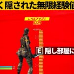 【小技集】完全放置の自動経験値「チート部屋」の場所知ってますか？チャプター３最強バグ小技裏技集！【FORTNITE/フォートナイト】