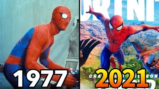 スパイダーマンの進化がやばいwww (1977-2021)