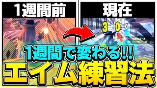 【最新版】今すぐ試したくなるエイムが上手くなる練習法を実践解説します！【フォートナイト/Fortnite】