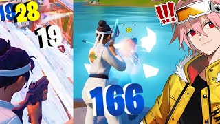 【コーチング】対面で次々にキルしていくPC猛者が登場！【フォートナイト/FORTNITE】