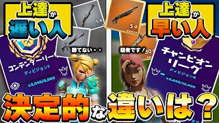 【シーズン２で使える】今の自分よりも上手くなるためにはこの違いを理解しよう【フォートナイト】