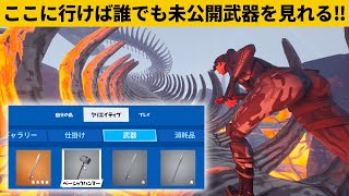 【小技集】未公開武器が見れるチートマップの隠し通路！シーズン２最強バグ小技裏技集！【FORTNITE/フォートナイト】