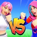 フォトナ女子最強の妹 vs  べる　【フォートナイト】