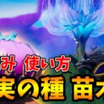 「現実の種」「現実の苗木」仕組み、使い方解説、おすすめ活用法はコレです【フォートナイト/Fortnite】