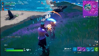 【家族でFortnite】ラスト1v6でビクロイチャレンジ【フォートナイト】