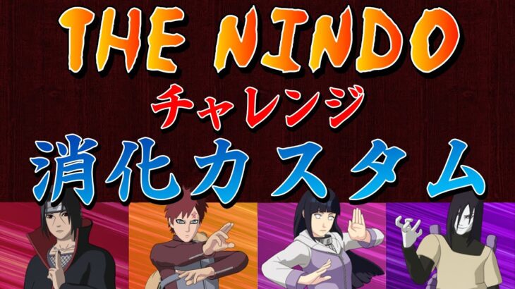 【参加型フォートナイト】THE NINDOチャレンジ消化カスタムマッチ♪