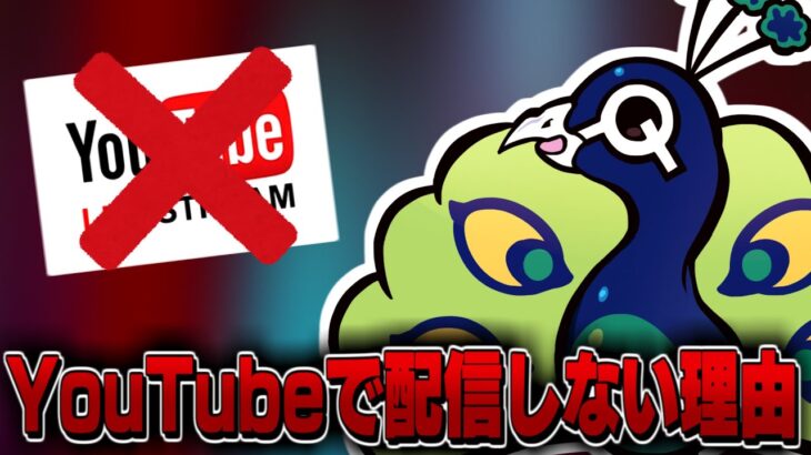 くじゃくがYouTube配信をやらない理由…【フォートナイト】