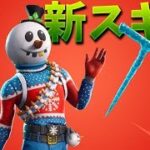 【フォートナイト】新しい雪だるまスキンが最強すぎる!! (即購入)