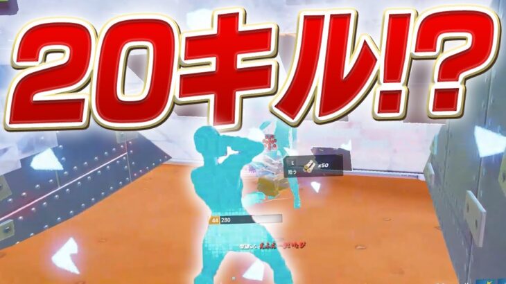 デュオ公式大会、1人で20キル超えるか！？【フォートナイト/Fortnite】