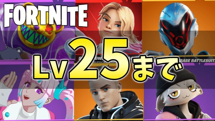 【無課金】レベル25まで終われない配信【フォートナイト】【FORTNITE】【シーズン4】【チャプター3】