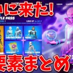 シーズン4の新バトルパスとアプデ内容すべて紹介!!【フォートナイト】