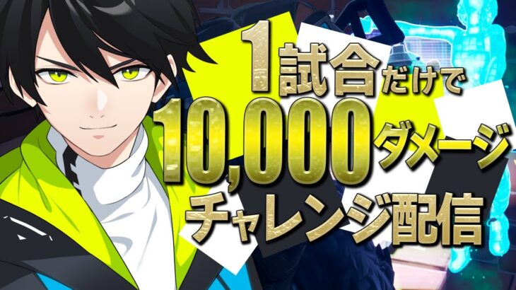 ネフライト誕生から10000日目！1万ダメージチャレンジ成功させるぞ！！【フォートナイト/Fortnite】