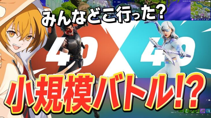 【バグ？】期間限定モード『大規模バトル』で人が全然いないんだけどｗｗｗ【フォートナイト/Fortnite】