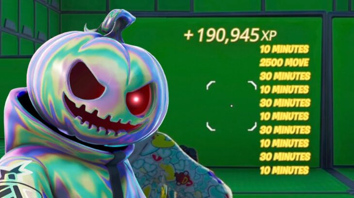 【無限XP】最速でクロムパンクをゲットしたい人は絶対見て！！最大64万XPを簡単にゲット出来ます！！【フォートナイト】
