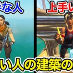 建築が上手い人と下手な人の違い！○○しない人は建築が一生上手くなれません【フォートナイト】