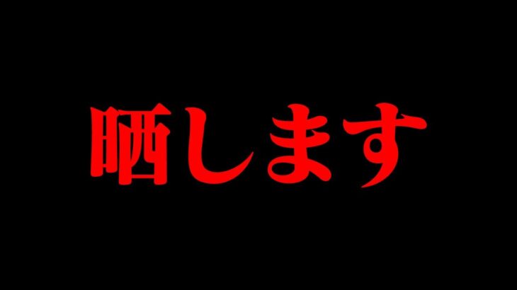 嫌いな実況者を呼び出しました。