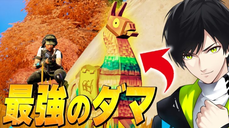 特別仕様のラマと一緒に戦う、ネフライトwwww【フォートナイト/Fortnite】