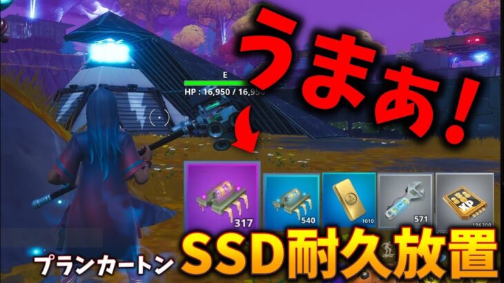 フォートナイトPVE【世界を救え】プランカートンSSD耐久放置で紫パークうまぁ！