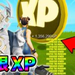 【レベル上げ無限XP】最速レベル100行きたい人のための最新クリエイティブマップ！【シーズン1】【フォートナイト】1215