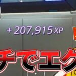 【無限XP】　修正される前にやってほしい一瞬で200,000XP稼げるガチでエグイ神マップをご紹介！！　【フォートナイト】