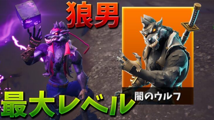 【フォートナイト】オオカミ男の最終形態で優勝しまくるぞ!!