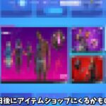 【フォートナイト】ガチで○日後にアイテムショップに登場するかもしれないスキンたちがヤバすぎるんだけど！！