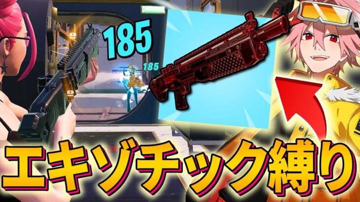 新エキゾチックが「建築無効化」出来るぶっ壊れ武器だった！！【フォートナイト/FORTNITE】