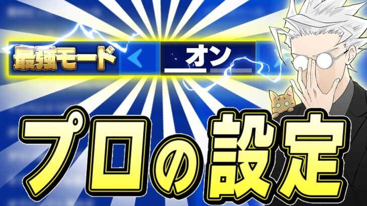 誰でも強くなる「最強の新設定」をプロから教えてもらったら強すぎたｗｗｗ【フォートナイト/Fortnite】