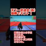 天下一武道会(偽)優勝で、ギフト貰えるチャレンジ！　【フォートナイト】#shorts