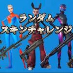 ランダムスキンチャレンジやってみた【フォートナイト/Fortnite】