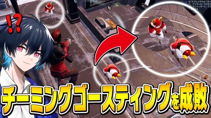 【ダメ絶対】チーミングでゴースティングする最悪な荒らしを成敗！【フォートナイト/Fortnite】