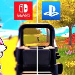 【ゼロビルドC4S2】PS5勢が初めてSwitchでプレイ!!　完全に別ゲーで難しすぎた💦【フォートナイト/Fortnite/Nintendo Switch】