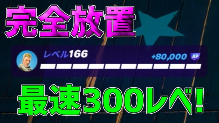 【修正前に急げ】完全放置で無限にレベルアップ！？海外でバズっている神マップがエグすぎるwww【フォートナイト/Fortnite】