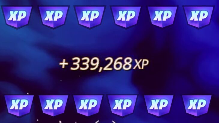 【無限XP】すぐに4レベル上がる神マップ！！【フォートナイト】