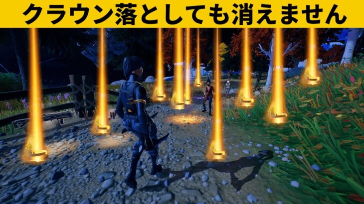 【小技３選】クラウン上げ放題のチート技知ってますか？最強バグ小技裏技集！【FORTNITE/フォートナイト】