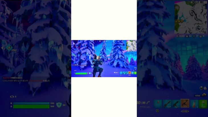 Fortnite フォートナイト　初心者　爆豪勝己スキン　キル編　#shorts  #フォートナイト  #fortnite