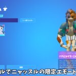 【フォートナイト】パラニャイスニャッスルでニャッスルなどの限定エモートを踊るとどうなる？