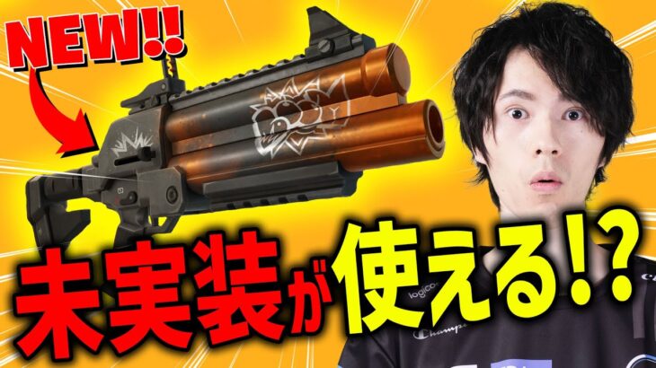 【緊急】まだ遊べないはずの『大群ラッシュ』で新武器が撃てちゃう⁉【フォートナイト/Fortnite】