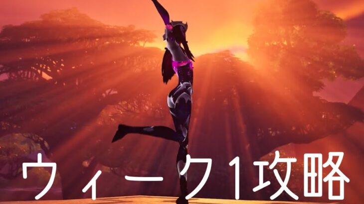 【攻略】ウィーク1【フォートナイト/Fortnite】