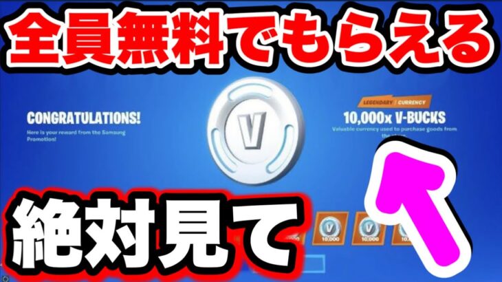 【無料スキン】今だけ完全無料で全てのスキンを無料でGET出来ます!!!! フォートナイトブイバックス 入手方法 無料 フォートナイトアイテムショップ フォトナキル集 フォトナ対面 フォートナイト縦積み