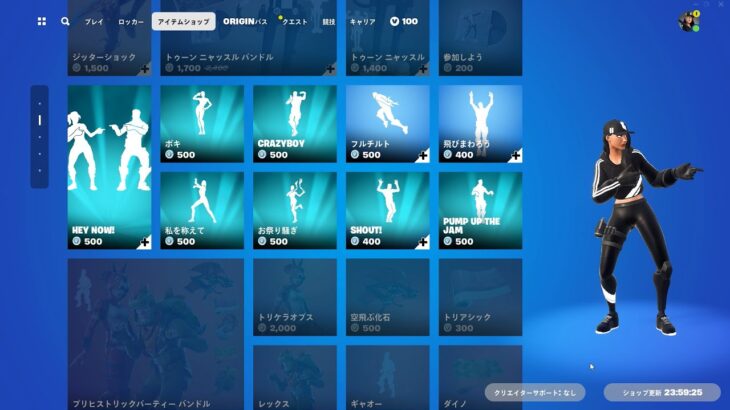 今日のアイテムショップ/2023年11月24日【フォートナイト/Fortnite】