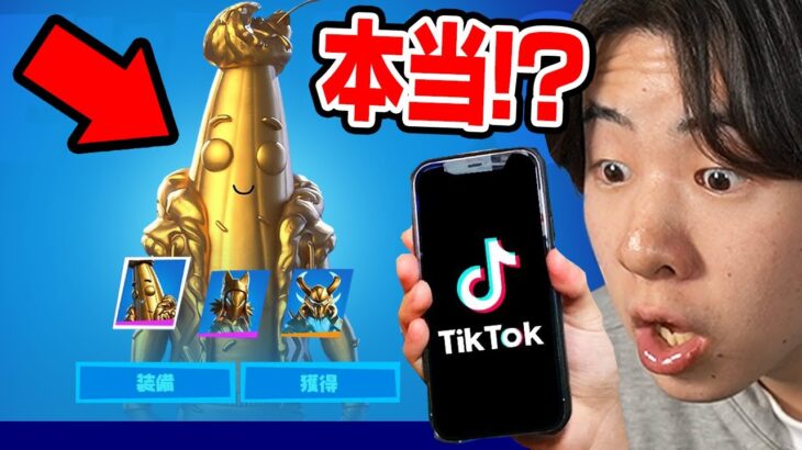 こんなの貰えるの！？TikTokにあった『シーズンOG』の噂を18個試してみたら驚く結果に…【フォートナイト / Fortnite】