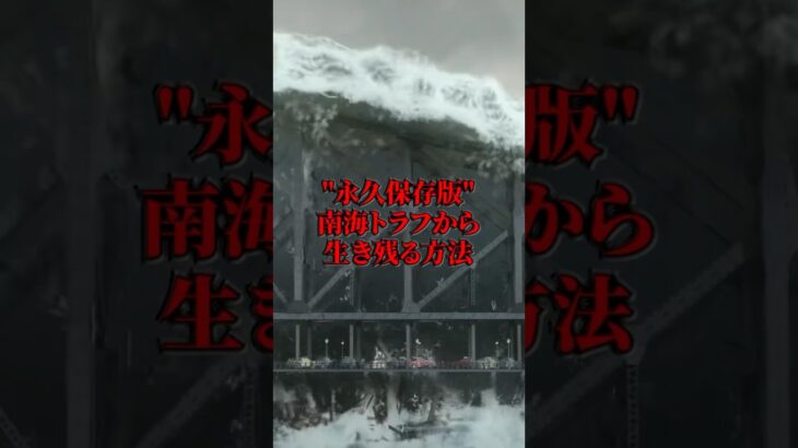 生き残りたい方は見てください。 #地震 #東日本大地震 #南海トラフ地震 #能登半島地震 #津波