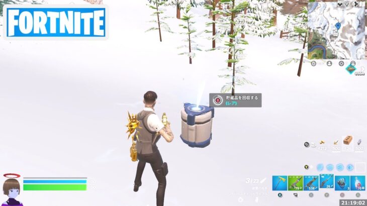 戦闘用貯蔵品の回収をアシストする【フォートナイト Fortnite】