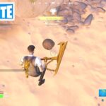 地割れの周辺でモザイク画の欠片を掘り起こす【フォートナイト Fortnite】