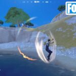 「風の輪」の使用中にジャンプする【フォートナイト Fortnite 気のチャクラ】