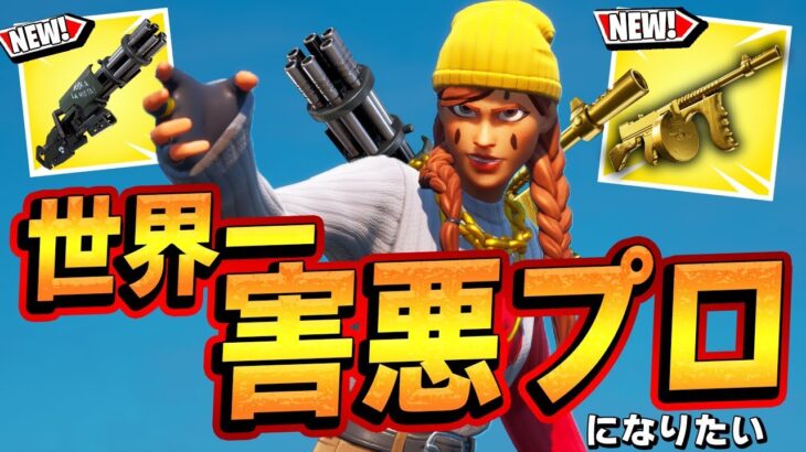 【フォートナイト】アリーナ猛者相手にもミニガン/ドラムガンあれば勝てるんです【FORTNITE/Fortnite】