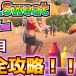 ALLSweatサマー9日目「予測塔から予測データを確保する」「10ｍ以内のプレイヤーにダメージを与える」完全攻略！！【フォートナイト/Fortnite】