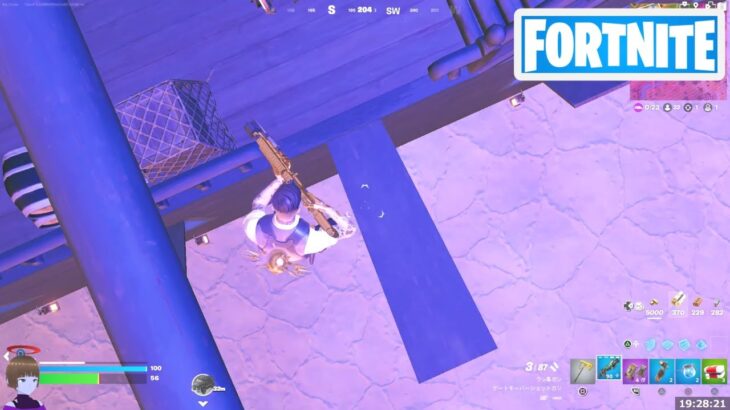 薄板の上を歩く【フォートナイト Fortnite 呪われた航海】